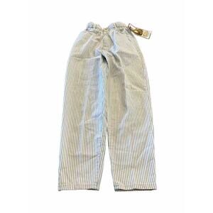 Vintage Vivaldi Jeanswear Womens High Waist Striped Jeans Size 8 Made In USA